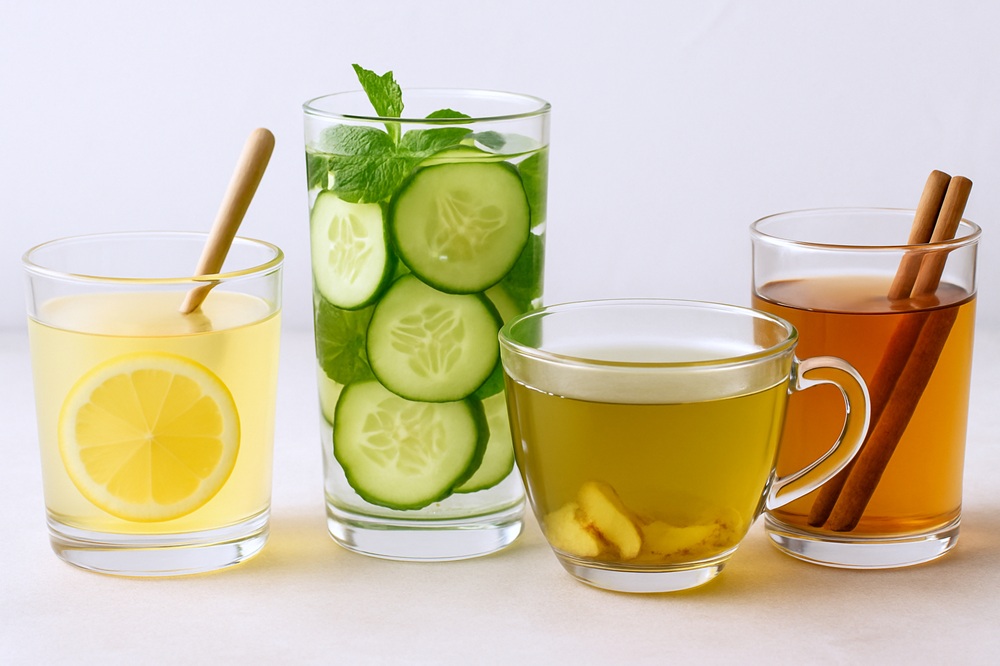 Gambar 1 - minuman detox untuk perut buncit