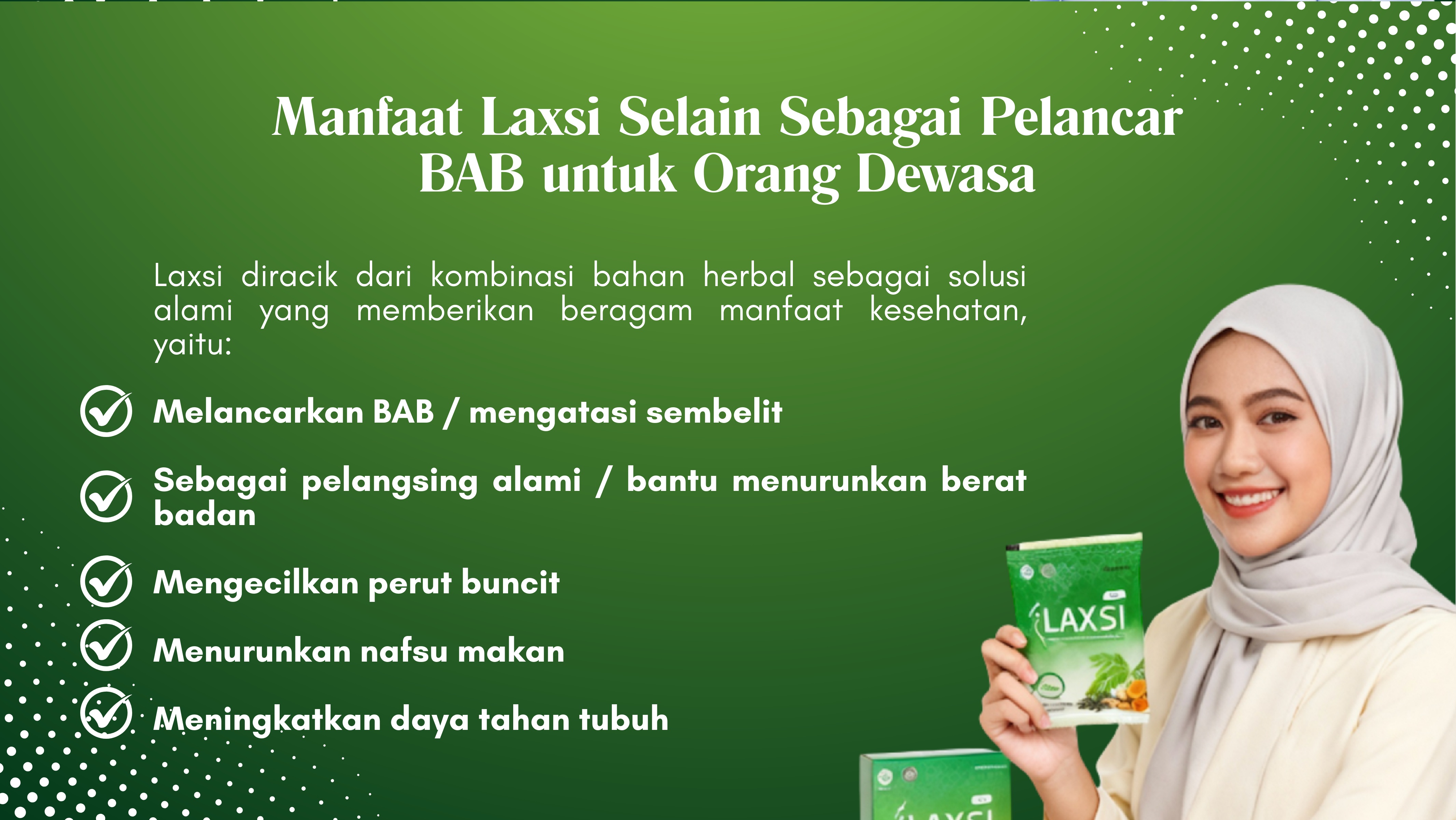 Gambar Section LAXSI 20 - Pelancar BAB Dewasa