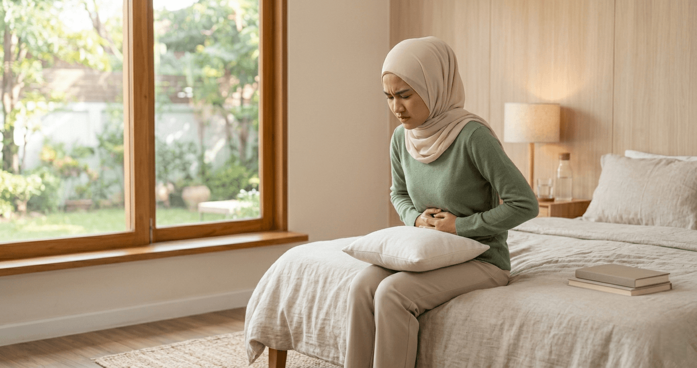 Gambar 2 - cara mengatasi dilep haid