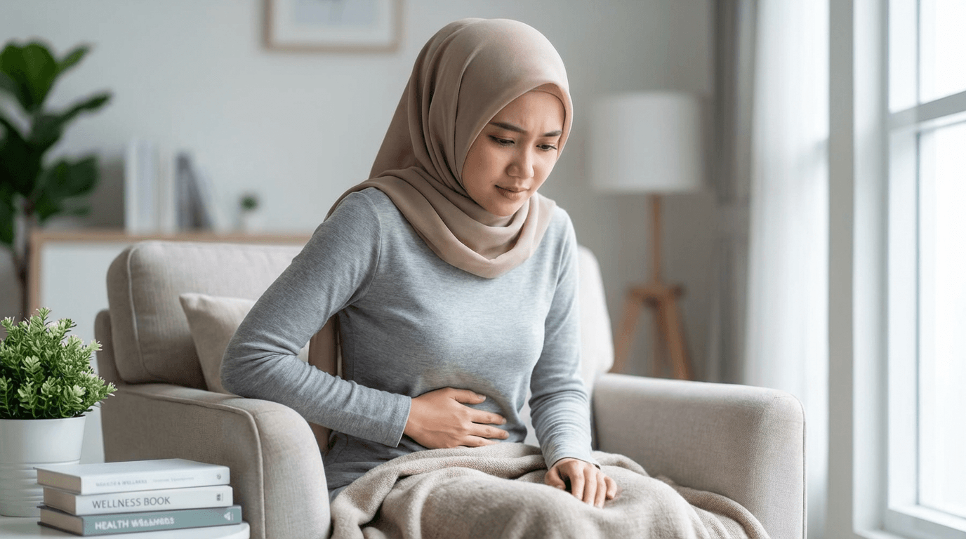 Gambar 3 - cara mengatasi dilep haid